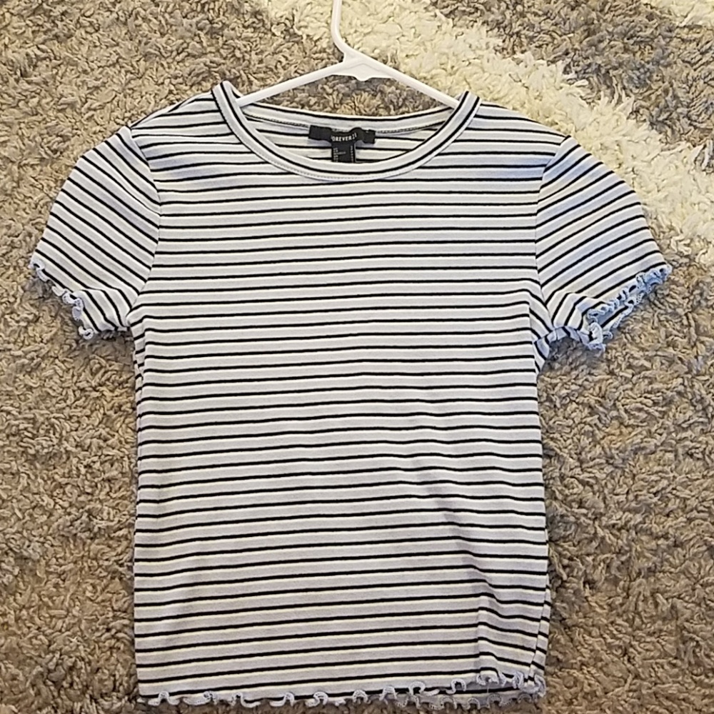 CROP TEE SHIRT - Picture 1 of 2